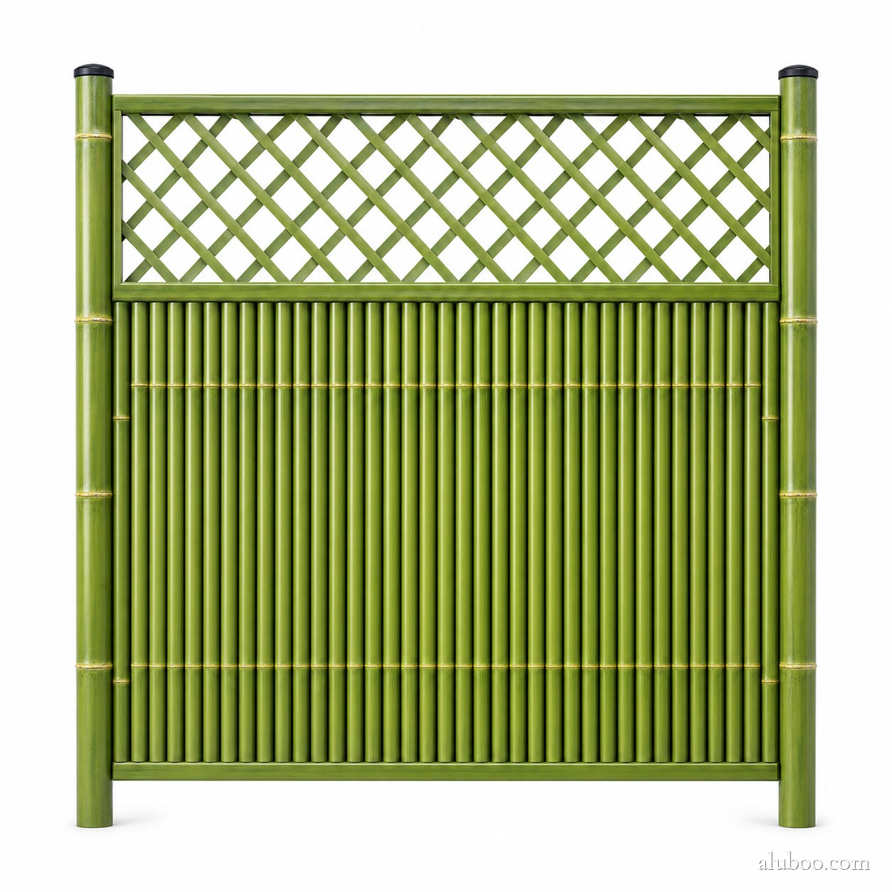 Marrakesh Lattice + Strip · Green Bamboo