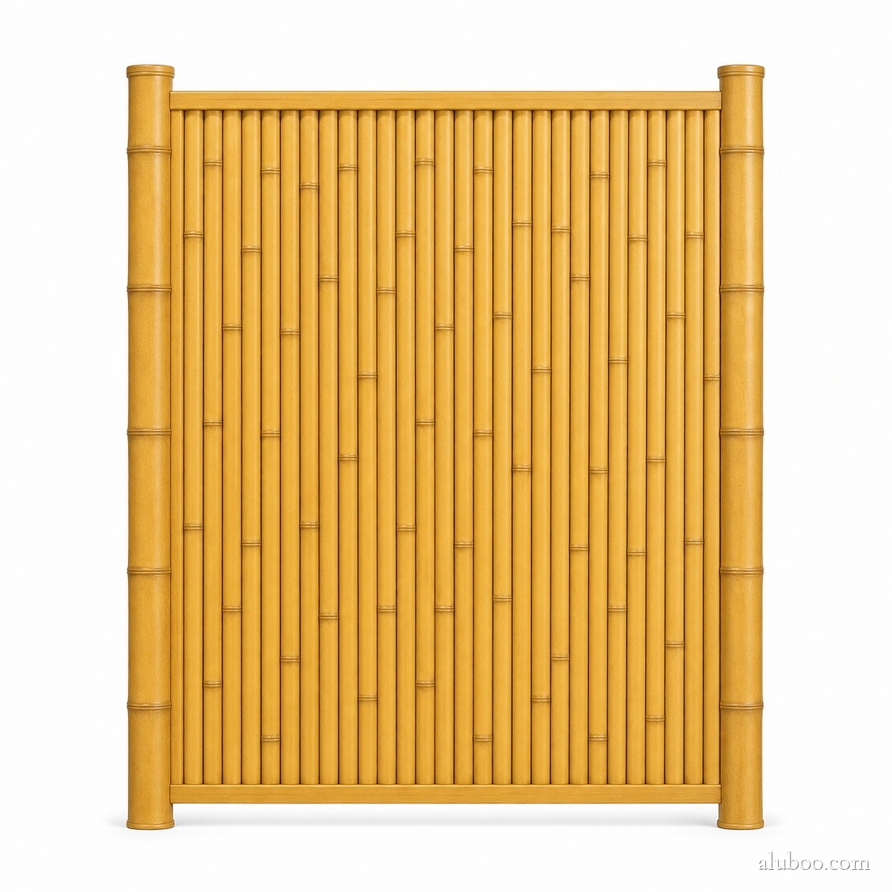 Java Privacy Screen in Yellow Bamboo