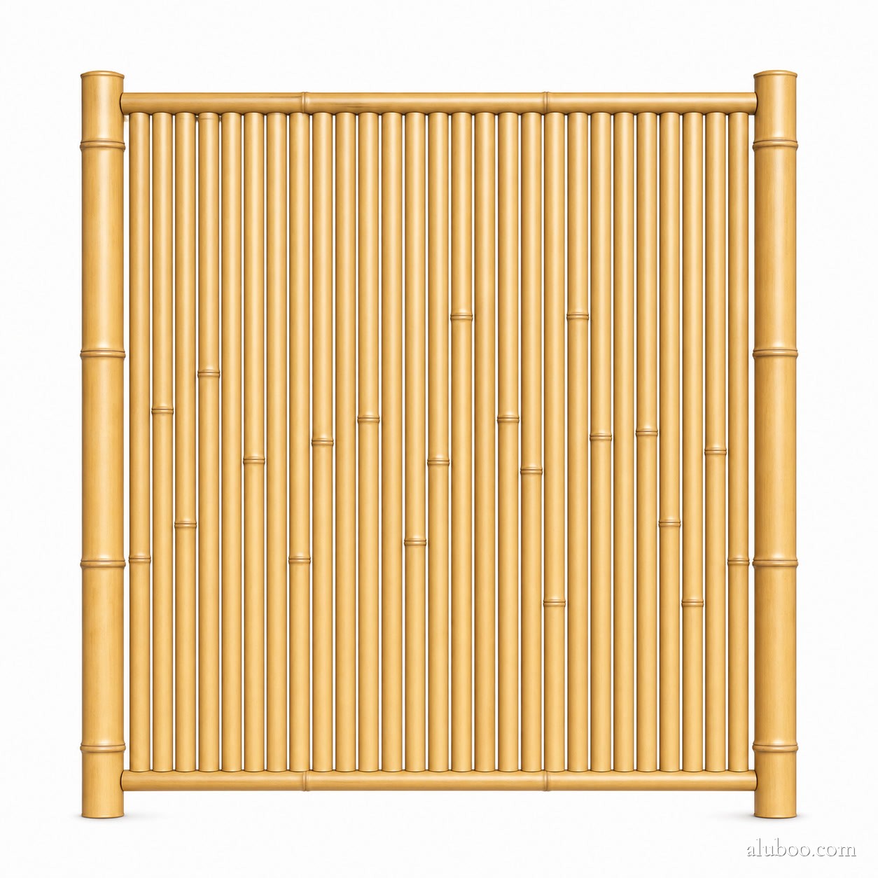 Onyx Vertical Privacy · Yellow Bamboo