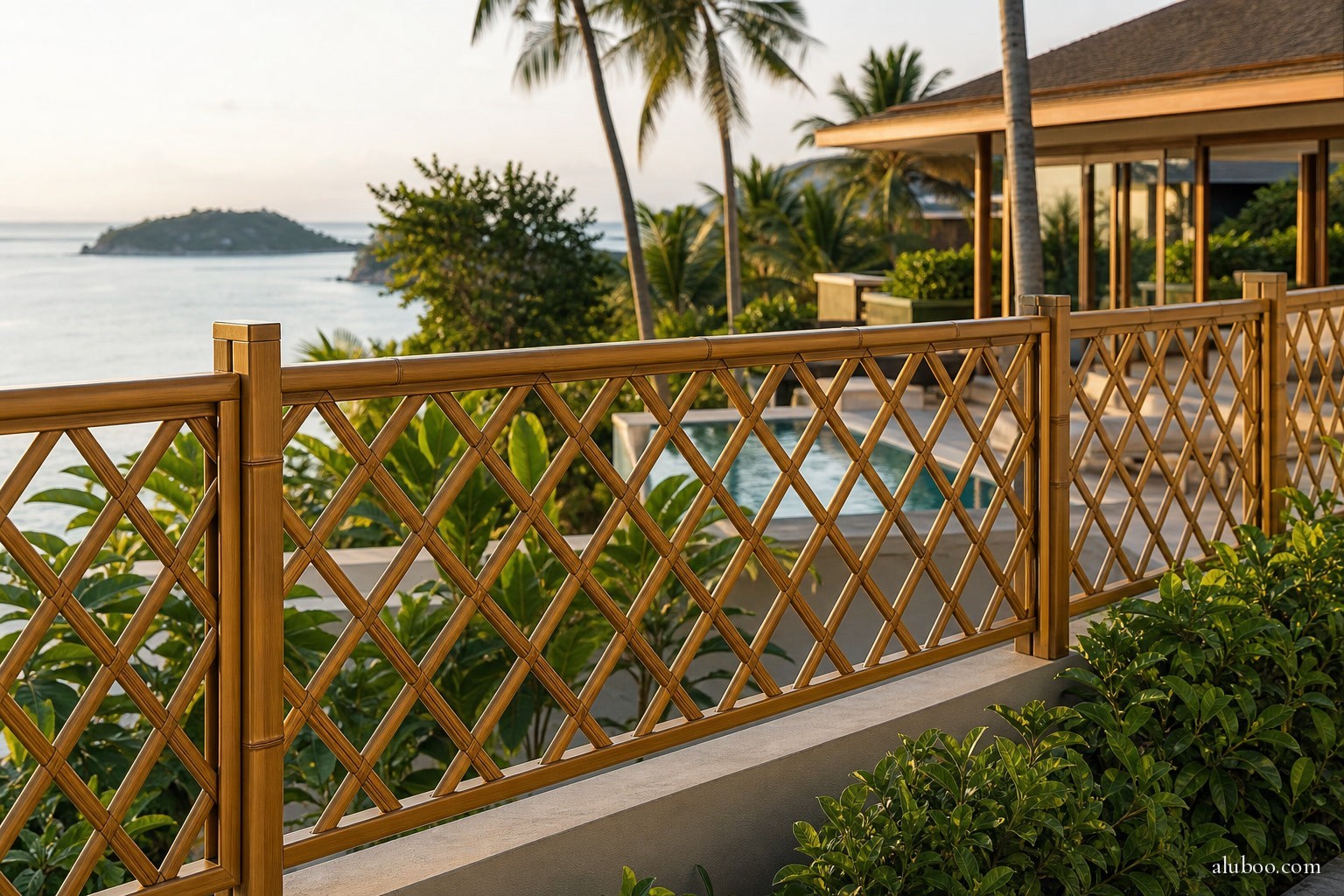 Kandy Diagonal installed at a Koh Samui beach villa