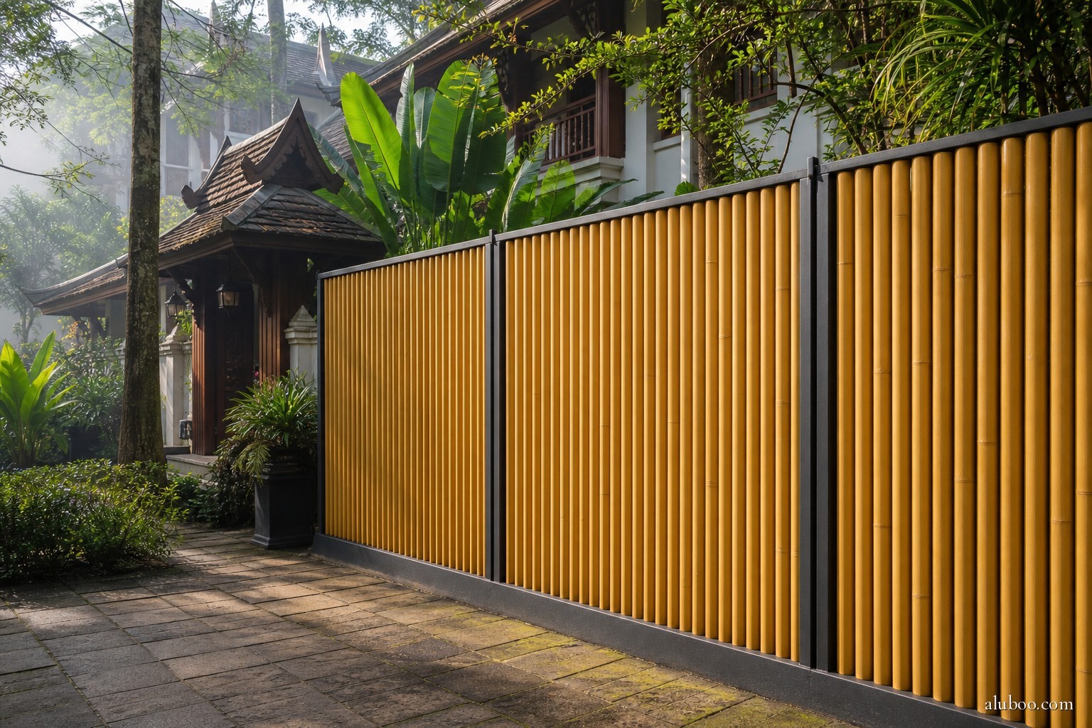 Yangon Charred installed at Chiang Mai boutique hotel