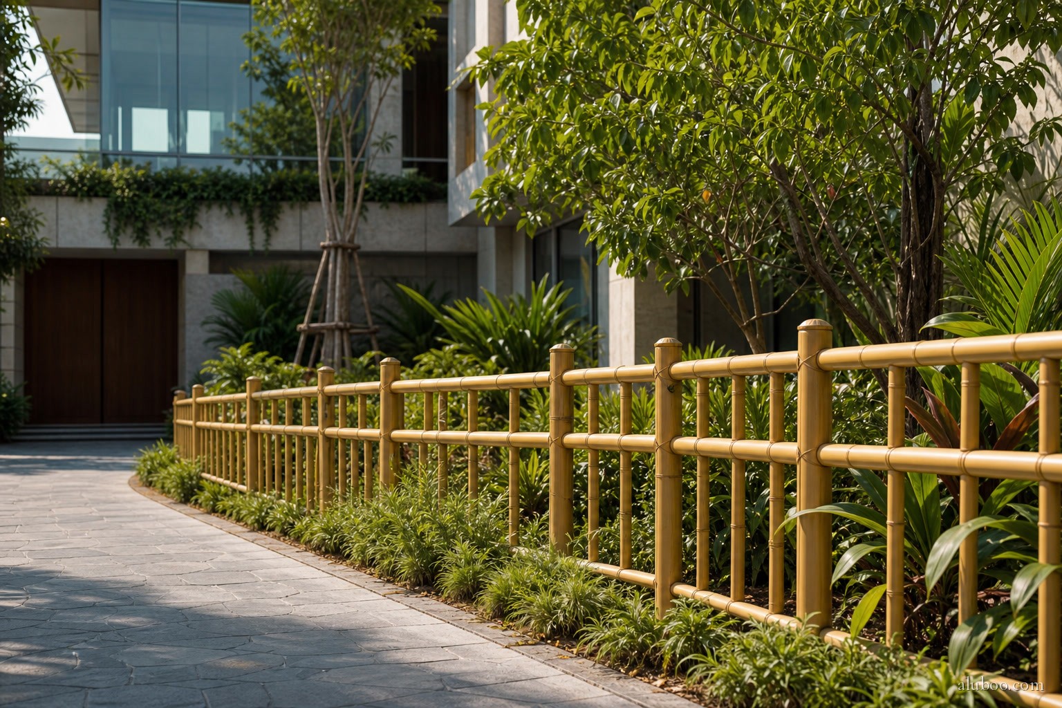Kintsugi Curved Run installed at Bangkok modern house